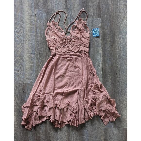 NWT Free People Adella Slip Dress Size XS - Picture 1 of 10